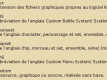 Les abreviations du RPG-making