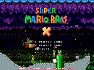 Trailer de Super Mario Brothers X v1.2